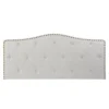 Wadiga Têtes De Lit Tête De Lit Classique Capitonnée Polyester Beige L146cm 1 Wadiga Têtes De Lit Tête De Lit Classique Capitonnée Polyester Beige L146cm -Tables De Chevet Soldes tete de lit classique capitonnee polyester beige l146cm
