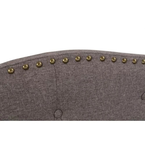 Wadiga Têtes De Lit Tête De Lit Classique Capitonnée Polyester Gris Foncé L146cm 5 Wadiga Têtes De Lit Tête De Lit Classique Capitonnée Polyester Gris Foncé L146cm – Image 3