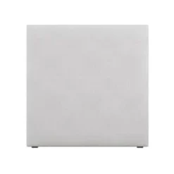 Moondaca Têtes De Lit Tête De Lit Déco Tapissier Gris Perle Forme Droite 90cm