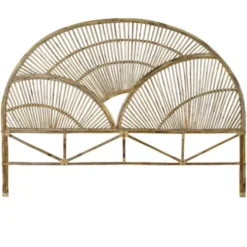 Wadiga Têtes De Lit Tête De Lit Demi-lune Rotin - 180cm