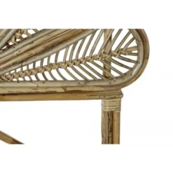 Wadiga Têtes De Lit Tête De Lit Demi-lune Rotin 90x4x128cm -Tables De Chevet Soldes tete de lit demi lune rotin 90x4x128cm 2