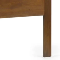 MOYCOR Têtes De Lit Tête De Lit En Bois D'acajou Marron L200 -Tables De Chevet Soldes tete de lit en bois d acajou marron l200 3