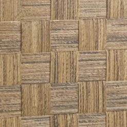 MOYCOR Têtes De Lit Tête De Lit En Bois Marron Et Rotin Beige -Tables De Chevet Soldes tete de lit en bois marron et rotin beige 3