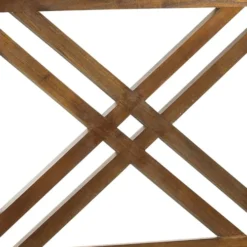 MOYCOR Têtes De Lit Tête De Lit En Bois Marron L165 -Tables De Chevet Soldes tete de lit en bois marron l165 4