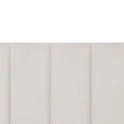 RNT By Really Nice Things Têtes De Lit Tête De Lit En Contreplaqué Et Velours En Couleur Gris Chaleureux. -Tables De Chevet Soldes tete de lit en contreplaque et velours en couleur gris chaleureux 2