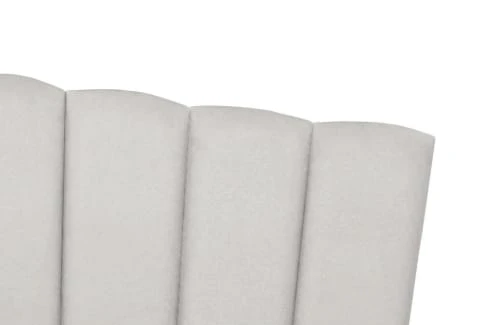 RNT By Really Nice Things Têtes De Lit Tête De Lit En Contreplaqué Et Velours Gris Chaleureux. 5 RNT By Really Nice Things Têtes De Lit Tête De Lit En Contreplaqué Et Velours Gris Chaleureux. – Image 3