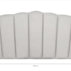 RNT By Really Nice Things Têtes De Lit Tête De Lit En Contreplaqué Et Velours Gris Chaleureux. 11 RNT By Really Nice Things Têtes De Lit Tête De Lit En Contreplaqué Et Velours Gris Chaleureux. -Tables De Chevet Soldes tete de lit en contreplaque et velours gris chaleureux 3