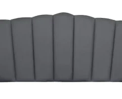 RNT By Really Nice Things Têtes De Lit Tête De Lit En Contreplaqué Et Velours Rose. 12 RNT By Really Nice Things Têtes De Lit Tête De Lit En Contreplaqué Et Velours Rose. -Tables De Chevet Soldes tete de lit en contreplaque et velours gris froid