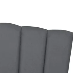 RNT By Really Nice Things Têtes De Lit Tête De Lit En Contreplaqué Et Velours Gris Froid. 10 RNT By Really Nice Things Têtes De Lit Tête De Lit En Contreplaqué Et Velours Gris Froid. -Tables De Chevet Soldes tete de lit en contreplaque et velours gris froid 7