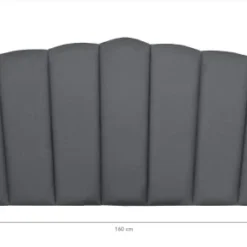 RNT By Really Nice Things Têtes De Lit Tête De Lit En Contreplaqué Et Velours Gris Froid. 11 RNT By Really Nice Things Têtes De Lit Tête De Lit En Contreplaqué Et Velours Gris Froid. -Tables De Chevet Soldes tete de lit en contreplaque et velours gris froid 8