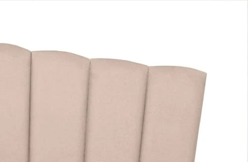 RNT By Really Nice Things Têtes De Lit Tête De Lit En Contreplaqué Et Velours Rose. 5 RNT By Really Nice Things Têtes De Lit Tête De Lit En Contreplaqué Et Velours Rose. – Image 3