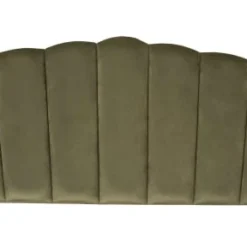 RNT By Really Nice Things Têtes De Lit Tête De Lit En Contreplaqué Et Velours Vert Sauge.