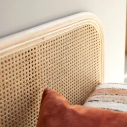 Tikamoon Têtes De Lit Tête De Lit En Rotin Cannée 90 Cm -Tables De Chevet Soldes tete de lit en rotin cannee 90 cm 2