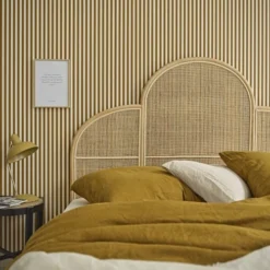 Bois Dessus Bois Dessous Têtes De Lit Tête De Lit En Rotin Et Cannage 160 Cm -Tables De Chevet Soldes tete de lit en rotin et cannage 160 cm 2