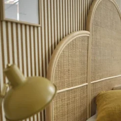 Bois Dessus Bois Dessous Têtes De Lit Tête De Lit En Rotin Et Cannage 160 Cm -Tables De Chevet Soldes tete de lit en rotin et cannage 160 cm 3