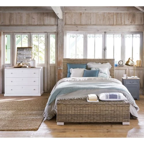 Maisons Du Monde Têtes De Lit Tête De Lit En Rotin Kubu Et Mahogany Massif L 160 Cm 6 Maisons Du Monde Têtes De Lit Tête De Lit En Rotin Kubu Et Mahogany Massif L 160 Cm – Image 4