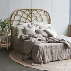 Sika Design Têtes De Lit Tête De Lit En Rotin L.180cm Naturel -Tables De Chevet Soldes tete de lit en rotin l 180cm naturel 4