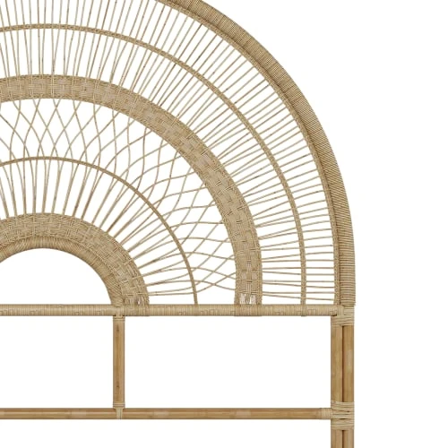 Rendez Vous Déco Têtes De Lit Tête De Lit En Rotin Naturel 140 Cm 6 Rendez Vous Déco Têtes De Lit Tête De Lit En Rotin Naturel 140 Cm – Image 4
