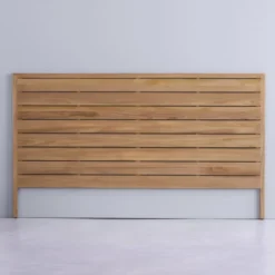 Tikamoon Têtes De Lit Tête De Lit En Teck Massif 165 Cm -Tables De Chevet Soldes tete de lit en teck massif 165 cm 3