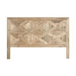 Bois Dessus Bois Dessous Têtes De Lit Tête De Lit En Teck Recyclé Massif L160