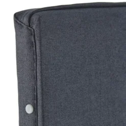 Oviala Têtes De Lit Tête De Lit En Tissu Gris Anthracite 140 Cm -Tables De Chevet Soldes tete de lit en tissu gris anthracite 140 cm 3