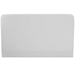 Homifab Têtes De Lit Tête De Lit En Tissu Gris Clair 140 Cm