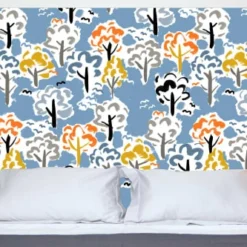 Mademoiselle Tiss Têtes De Lit Tête De Lit En Tissu Sans Support En Bois 160*140 Cm