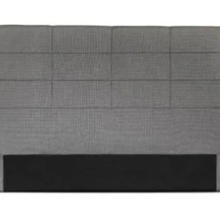 Usinestreet Têtes De Lit Tête De Lit En Tissu WILLY - Gris, Largeur - 140 Cm