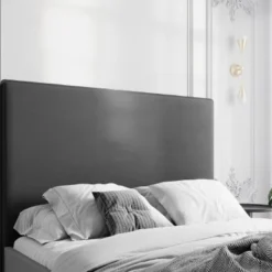 CXL By Christian Lacroix Têtes De Lit Tête De Lit En Velours Gris Foncé 120x140x10 -Tables De Chevet Soldes tete de lit en velours gris fonce 120x140x10 1