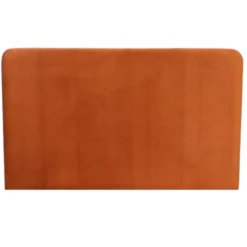 Homifab Têtes De Lit Tête De Lit En Velours Rouille 160 Cm