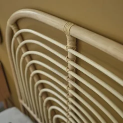 Bois Dessus Bois Dessous Têtes De Lit Tête De Lit Enfant Bohème En Rotin 90 Cm -Tables De Chevet Soldes tete de lit enfant boheme en rotin 90 cm 3