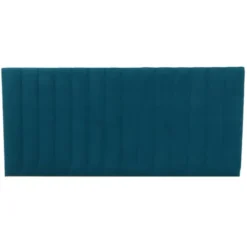Homifab Têtes De Lit Tête De Lit Matelassé En Velours Bleu 160 Cm
