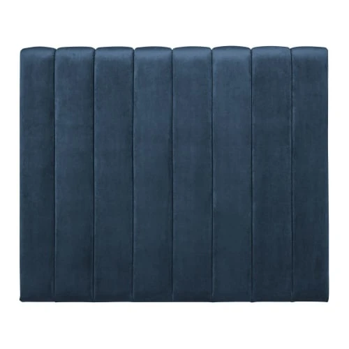 Maisons Du Monde Têtes De Lit Tête De Lit Matelassée 160 En Velours Bleu 3 Maisons Du Monde Têtes De Lit Tête De Lit Matelassée 160 En Velours Bleu