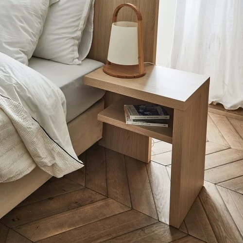 TEMAHOME Têtes De Lit Tête De Lit Placage Gris Anthracite Et Chêne Clair 7 TEMAHOME Têtes De Lit Tête De Lit Placage Gris Anthracite Et Chêne Clair – Image 5