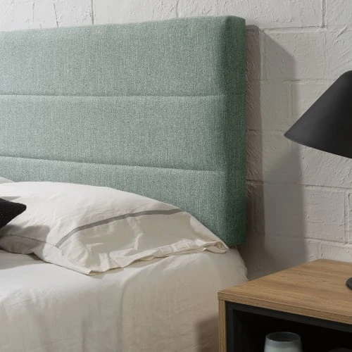 HOMN Têtes De Lit Tête De Lit Tapissée 140x60 Cm Couleur Verte, 8 Cm D'épaisseur 5 HOMN Têtes De Lit Tête De Lit Tapissée 140x60 Cm Couleur Verte, 8 Cm D'épaisseur – Image 3