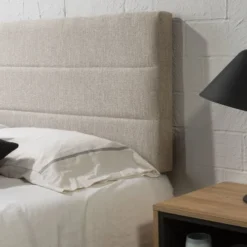 HOMN Têtes De Lit Tête De Lit Tapissée 150x60 Cm Couleur Beige, 8 Cm D'épaisseur 10 HOMN Têtes De Lit Tête De Lit Tapissée 150x60 Cm Couleur Beige, 8 Cm D'épaisseur -Tables De Chevet Soldes tete de lit tapissee 150x60 cm couleur beige 8 cm d epaisseur 8