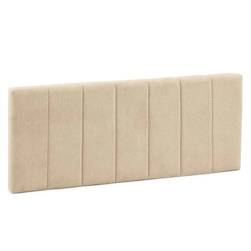 HOMN Têtes De Lit Tête De Lit Tapissée 160x60 Cm Couleur Beige, 8 Cm D'épaisseur 3 HOMN Têtes De Lit Tête De Lit Tapissée 160x60 Cm Couleur Beige, 8 Cm D'épaisseur