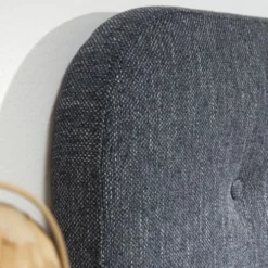 HOMN Têtes De Lit Tête De Lit Tapissée 160x60 Cm Couleur Bleu, 8 Cm D'épaisseur -Tables De Chevet Soldes tete de lit tapissee 160x60 cm couleur bleu 8 cm d epaisseur 4