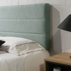 HOMN Têtes De Lit Tête De Lit Tapissée 160x60 Cm Couleur Verte, 8 Cm D'épaisseur 10 HOMN Têtes De Lit Tête De Lit Tapissée 160x60 Cm Couleur Verte, 8 Cm D'épaisseur -Tables De Chevet Soldes tete de lit tapissee 160x60 cm couleur verte 8 cm d epaisseur 2