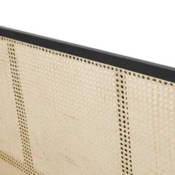 Maisons Du Monde Têtes De Lit Tête De Lit Vintage 140/160 En Bois De Frêne Massif Et Cannage En Rotin -Tables De Chevet Soldes tete de lit vintage 140 160 en bois de frene massif et cannage en rotin 1000 1 24 219743 4