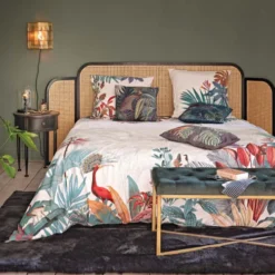 Maisons Du Monde Têtes De Lit Tête De Lit Vintage 140/160 En Bois De Frêne Massif Et Cannage En Rotin -Tables De Chevet Soldes tete de lit vintage 140 160 en bois de frene massif et cannage en rotin 1000 1 24 219743 6