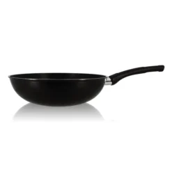 Menastyl Accessoires Literie Wok En Aluminium Tous Feux 28cm
